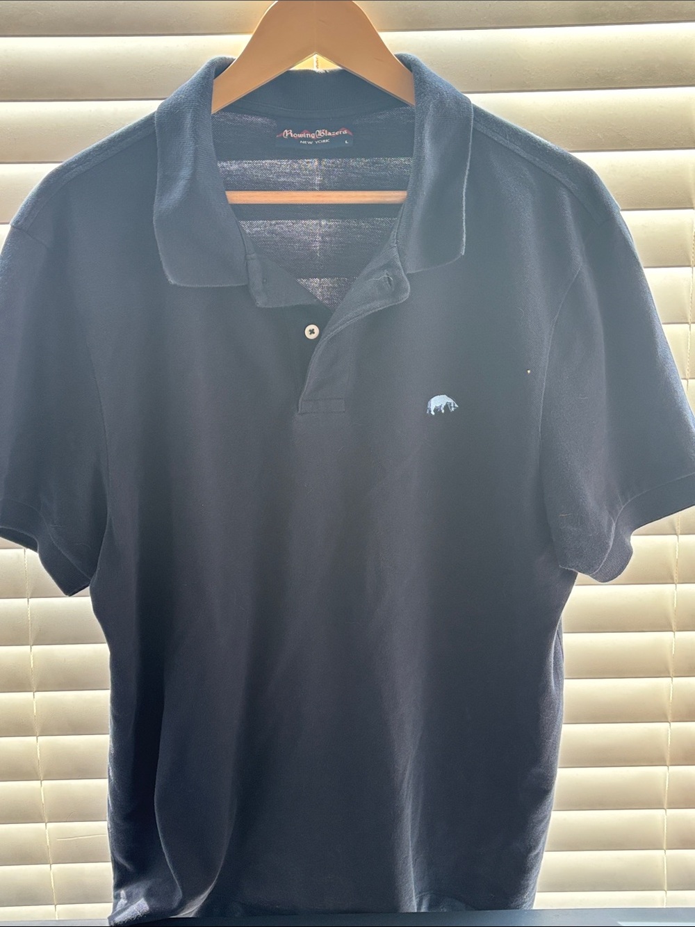 Rowing Blazer Navy Polo with Light Blue Embroidered Eeyore